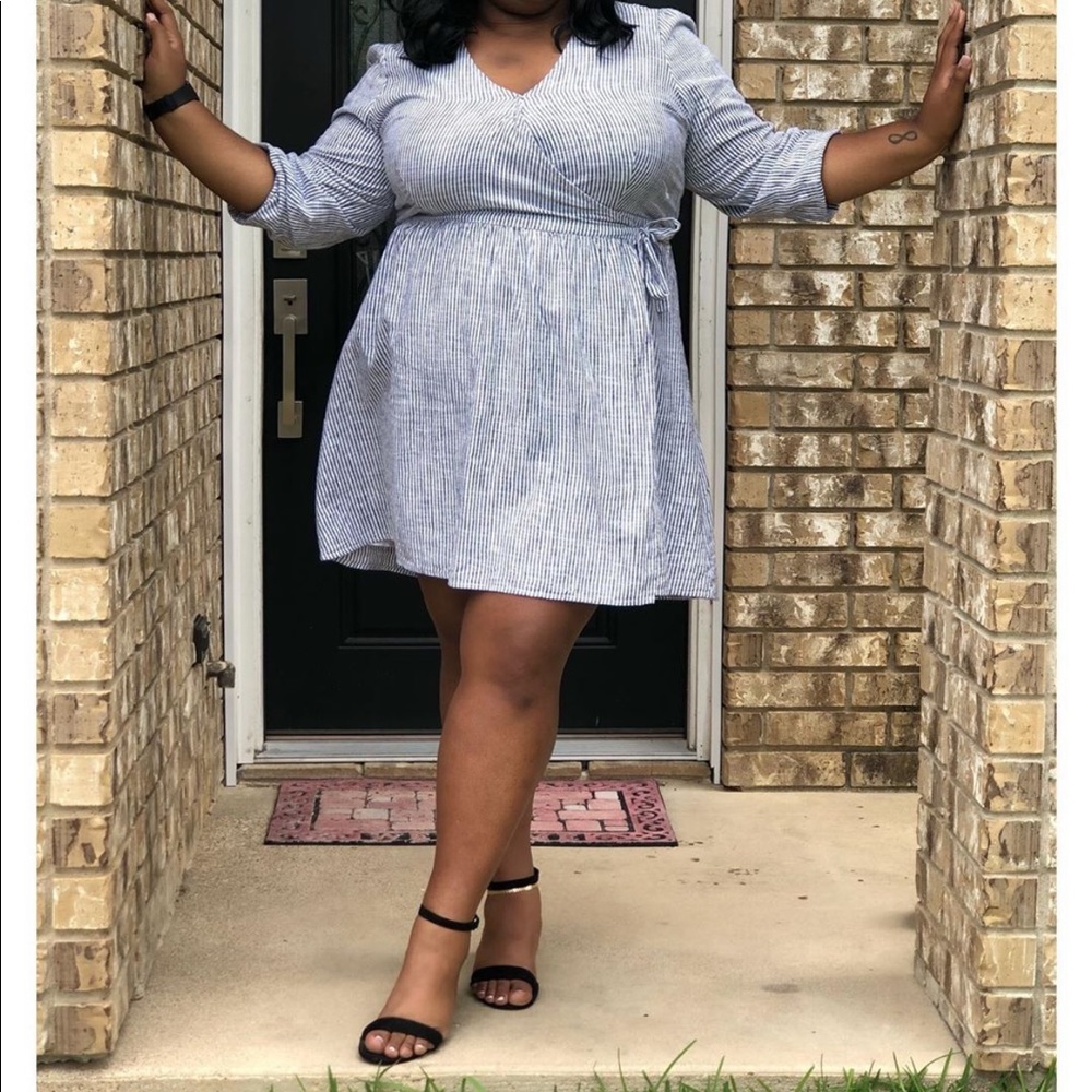 Wrap around dress